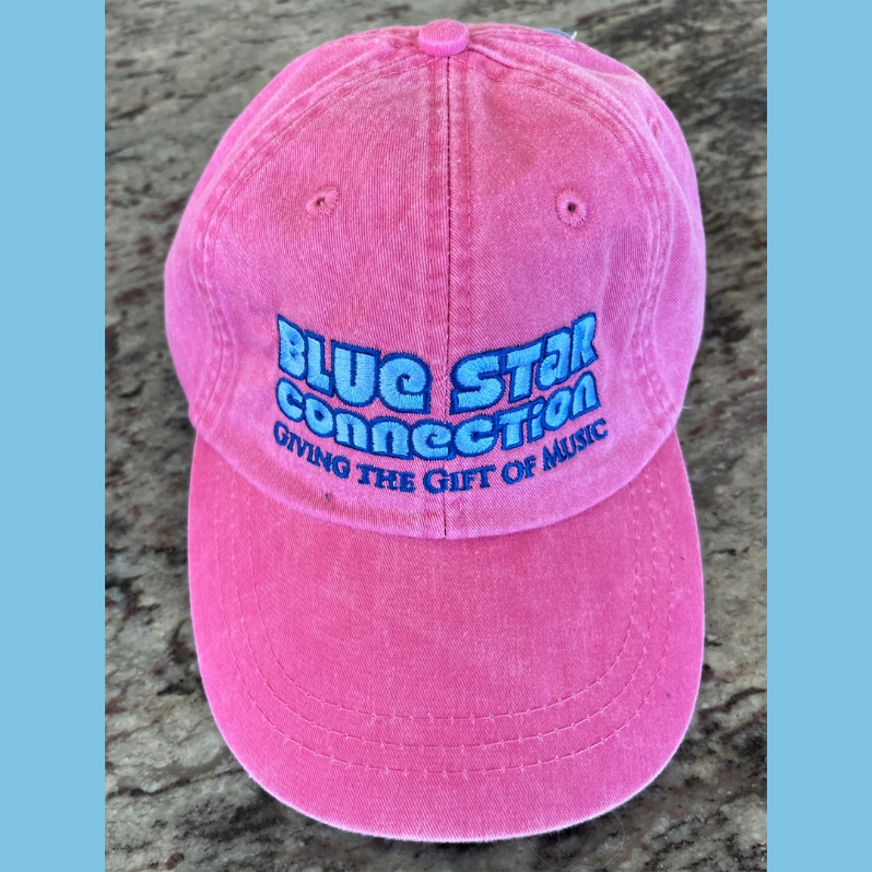BLUE STAR CONNECTION LADIES DARK PINK HAT