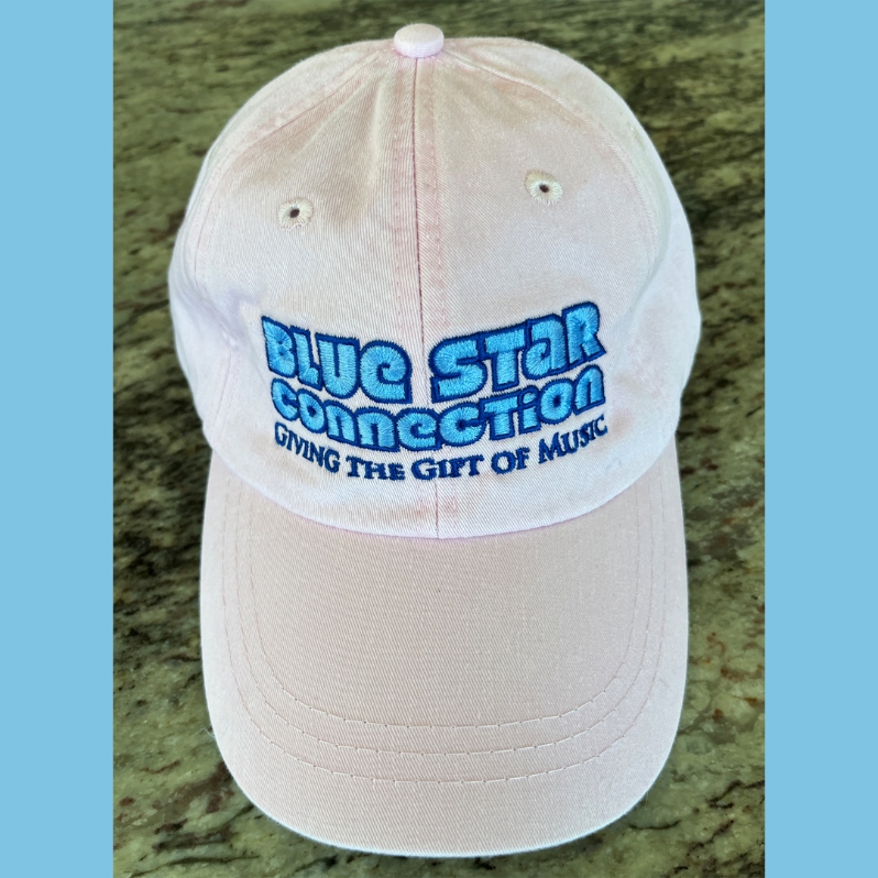 BLUE STAR CONNECTION LADIES LIGHT PINK HAT