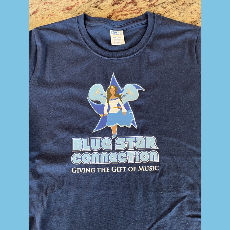 BLUE STAR CONNECTION MENS T-SHIRT